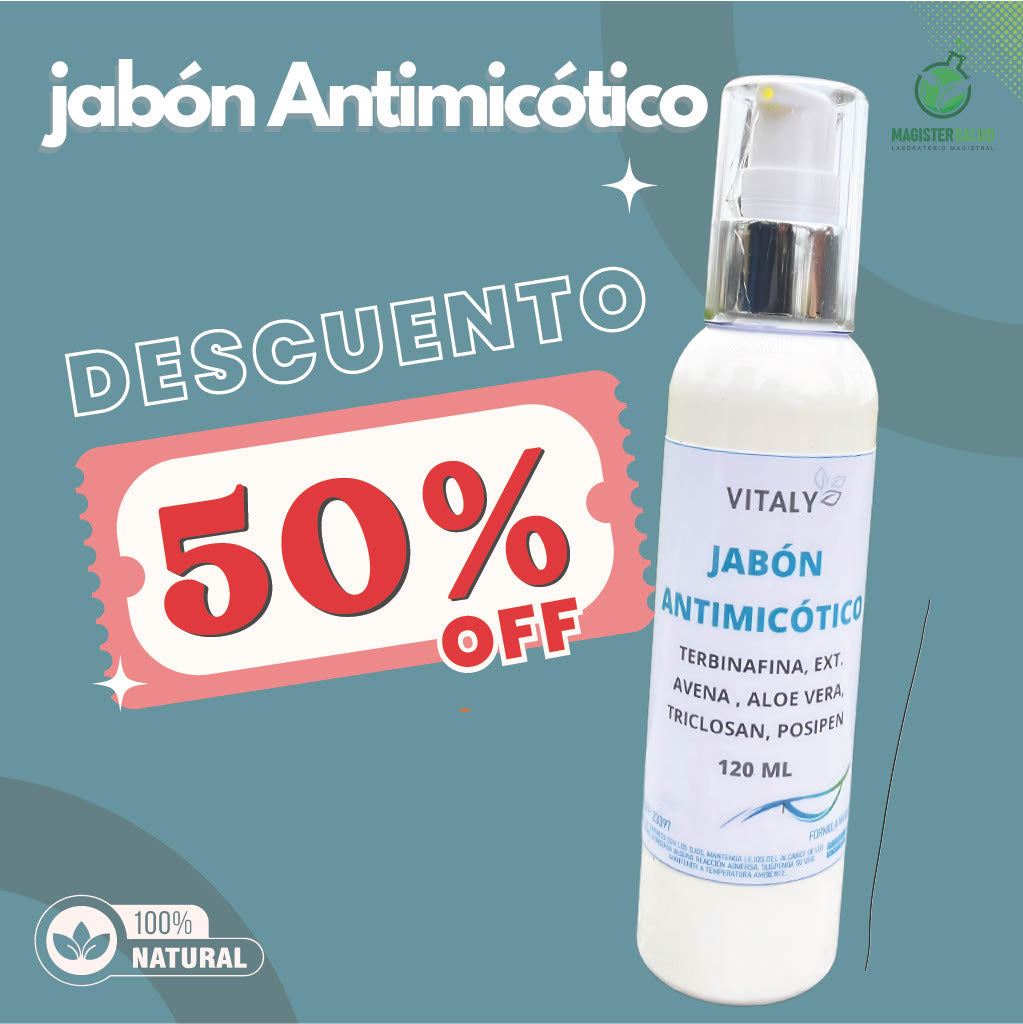 JABON LIQUIDO PARA HONGOS ANTIMICÓTICO