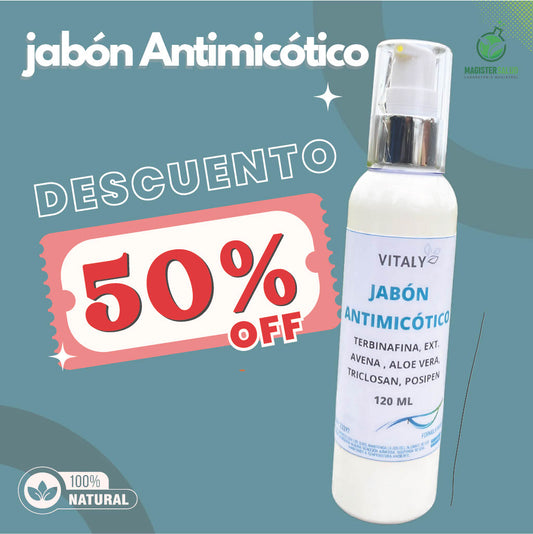 JABON LIQUIDO PARA HONGOS ANTIMICÓTICO